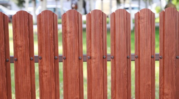 Металлический штакетник Твин 2